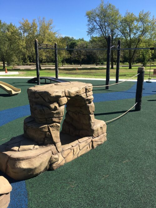 custom playground obstacle course