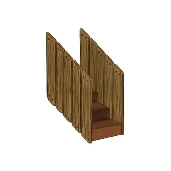 24″ Wide – Deck to Deck Stairs - Image 2